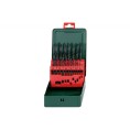 Zestaw wierteł do metalu HSS-R 1-10mm 19szt. Metabo 627151000