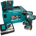 Zestaw combo 18V 2x3.0Ah DDF438 + DTD155 + zestaw wierteł i bitów MAKITA DLX2220JX2