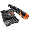 Wkrętak akumulatorowy micro-USB 3,6V, Li-Ion, plastikowe pudełko+akcesoria NEO 04-200