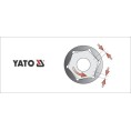 Nasadka  8mm 1/4"  6-kąt. Cv krótka YATO YT-1407