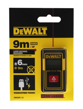 Kieszonkowy dalmierz laserowy 9m DW030PL DeWALT