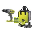 Wiertarko-wkrętarka udarowa 18V z zestawem akcesoriów 1x2.0Ah R18PD3-120SA17 RYOBI 5133005688