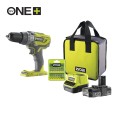 Wiertarko-wkrętarka udarowa 18V z zestawem akcesoriów 1x2.0Ah R18PD3-120SA17 RYOBI 5133005688