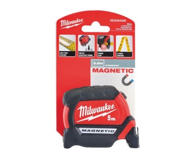 Taśma magnetyczna PREMIUM 5M - III gen miarka zwijana MILWAUKEE 4932464599