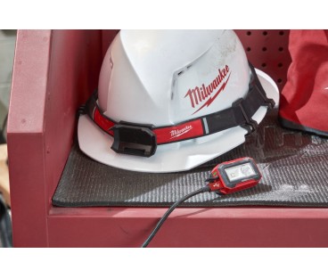 Latarka czołówka USB z magnesem IR HL450 450lm IP54 MILWAUKEE 4933478587