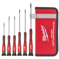 Zestaw wkrętaków precyzyjnych Torx 6 szt. TX MILWAUKEE 4932471870