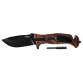 Nóż survivalowy składany  22 cm, 6 w 1 NEO 63-107