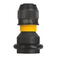 Adapter do kluczy udarowych 1/2" na bity 1/4" DT7508 DeWALT