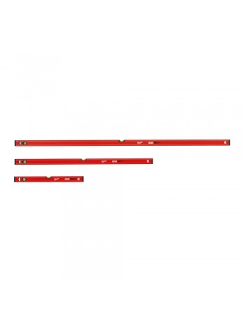 Zestaw poziomic SLIM 60cm 120cm 180cm MILWAUKEE 4932459379
