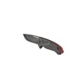 Nóż składany gładki HARDLINE stal Premium D2 MILWAUKEE 48221994
