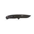 Nóż składany gładki HARDLINE stal Premium D2 MILWAUKEE 48221994
