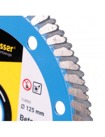 Tarcza diamentowa Turbo 125mm do betonu 1A1R BETON PRO Baumesser 90215008010