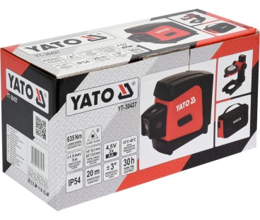 Laser pięciopunktowy  samopoziomujący YATO YT-30427
