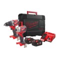 Zestaw POWERPACK 18V bezszczotkowy M18 CBLPP2A-402C 2x4.0Ah MILWAUKEE 4933464536