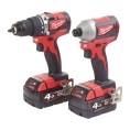 Zestaw POWERPACK 18V bezszczotkowy M18 CBLPP2A-402C 2x4.0Ah MILWAUKEE 4933464536