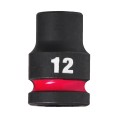 Nasadka udarowa 1/2" 12mm krótka MILWAUKEE 4932480306