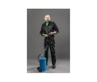 Trzewiki robocze ochronne SB SRA czarno-zielone HOSEL HOEGERT HT5K564