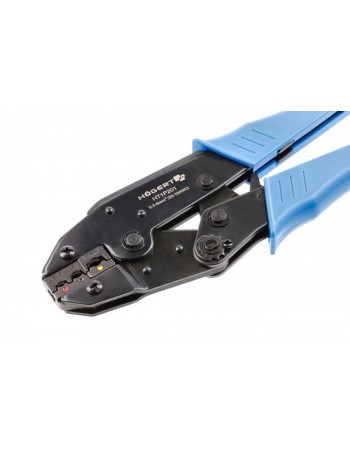 Szczypce do zaciskania zagniatania końcówek izolowanych 0,5-6,0 mm2 HOEGERT HT1P201