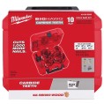 Zestaw otwornic z węglikiem wolframu Big Hawg Multi Material 10 szt. MILWAUKEE 4932464939