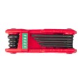 Zestaw składanych kluczy TORX 8 szt. T9, T10, T15, T20, T25, T27, T30, T40 MILWAUKEE 4932480979