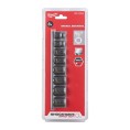 Zestaw nasadek udarowych 3/8" krótkie - 8 szt. MILWAUKEE 4932478288