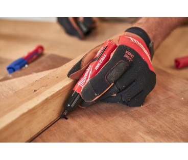 Rękawice skórzane (hybrydowe) HYBRID LEATHER GLOVES 1 para MILWAUKEE