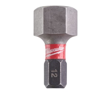 Bit udarowy Hex 12mm 25mm Shockwave 2szt. MILWAUKEE 4932430900
