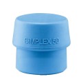 Końcówka SIMPLEX 50mm Elastomer TPE-miękki, niebieski HALDER 3201.050