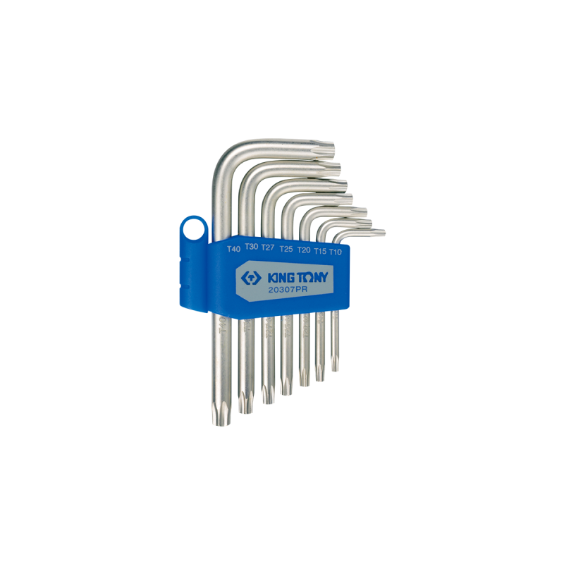 Zestaw imbusów 7 szt. 1143 - TORX T10 - T40 King Tony 20307PR