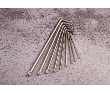 Zestaw imbusów 9 szt. 1123 - TORX extra długie T10 - T50 King Tony 20319PR