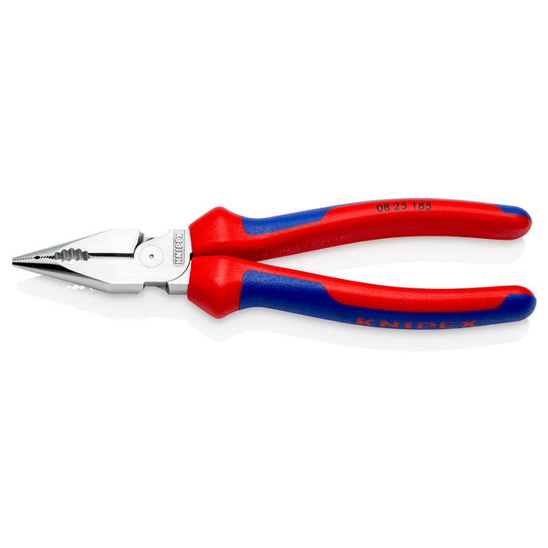 Szczypce uniwersalne z ostro zakończonymi szczękami 185mm KNIPEX 08 25 185