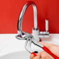 Szczypce klucz do syfonów sanitarnych i złączy KNIPEX 81 13 250