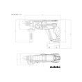 Młotowiertarka akumulatorowa 18V SDS-Plus 2.1J KH 18 LTX 24 Metabo 601712840