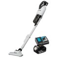 Odkurzacz pionowy akumulatorowy LXT 18V 1x3.0Ah biały Makita DCL286FRFW