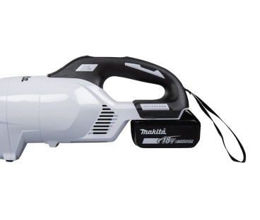 Odkurzacz pionowy akumulatorowy LXT 18V 1x3.0Ah biały Makita DCL286FRFW