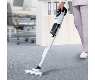 Odkurzacz pionowy akumulatorowy LXT 18V 1x3.0Ah biały Makita DCL286FRFW