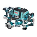 Zestaw combo 7 narzędzi LXT 18V Makita DLX7019TX1
