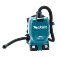 Odkurzacz plecakowy 2L akumulatorowy LXT 2x18V Bluetooth Makita DVC265ZXU