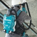 Odkurzacz plecakowy 2L akumulatorowy LXT 2x18V Bluetooth Makita DVC265ZXU