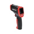 Termometr na podczerwień bezkontaktowy LCD Pirometr -50°C +650°C YATO YT-73201