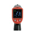 Termometr na podczerwień bezkontaktowy LCD Pirometr -50°C +650°C YATO YT-73201