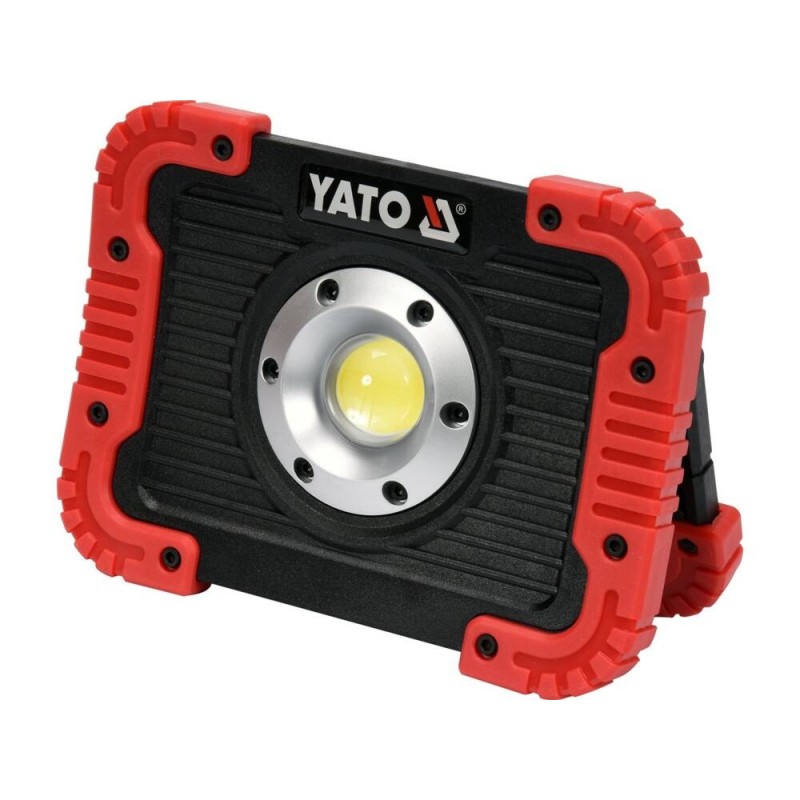 Lampa budowlana akumulatorowa COB LED 10W USB 680lm reflektor diod. powerbank YATO YT-81820