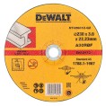 Tarcza do cięcia stali 230mm x 3.0mm wygięta 1szt. DeWALT DT42601Z