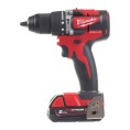 Wiertarko-wkrętarka udarowa bezszczotkowa 18V 60Nm 2x2.0Ah M18 CBLPD-202C MILWAUKEE 4933464320