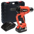 Nitownica akumulatorowa 18V 2.4 3-3.2 4 4.8-5mm z baterią 1x3.0Ah i ładowarką YATO YT-82955