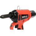 Nitownica akumulatorowa 18V 2.4 3-3.2 4 4.8-5mm z baterią 1x3.0Ah i ładowarką YATO YT-82955