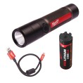 Latarka kieszonkowa USB L4 FMLED 800lm IP67 metalowa akumulatorowa 3.0Ah MILWAUKEE 4933479770
