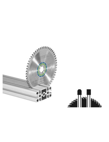 Tarcza pilarska ALUMINIUM/PLASTICS HW 210x2,4x30 TF72 FESTOOL 493201