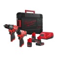 Zestaw combo M12 POWERPACK M12 FPP2A2-5253X MILWAUKEE 4933492513