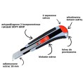Nóż z ostrzem łamanym 18 mm Abraboro AB00000118